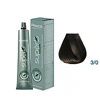 Краска для волос безаммиачная Pro.Color Super B Hair Color Cream №3.0 Dark Brown 100 мл (21225Ab)