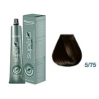 Краска для волос безаммиачная Pro.Color Super B Hair Color Cream №5.75 Light Brown Chocolate 100 мл (21234Ab)