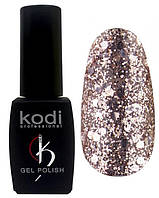 Гель-лак для ногтей Kodi Professional Shine №SH001 Розовое золото с глиттером 8 мл (4204Ab)