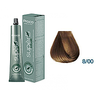 Краска для волос безаммиачная Pro.Color Super B Hair Color Cream №8.00 Intensive Light Blond 100 мл (21252Ab)