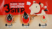 Патчи для носа от черных точек Elizavecca Face Care Milky Piggy Black Head Solution 3 Step (16760Ab)