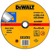 Відрізний круг по металу DeWalt DT42641 (230х3х22.23мм.)