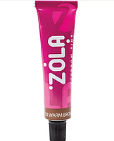 Краска для бровей с коллагеном Zola Eyebrow Tint With Collagen №02 Warm Brown 15 мл (21919Ab)