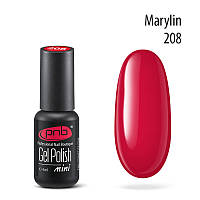 Гель-лак PNB Gel nail polish mini №208 marylin 4 мл (15012Ab)