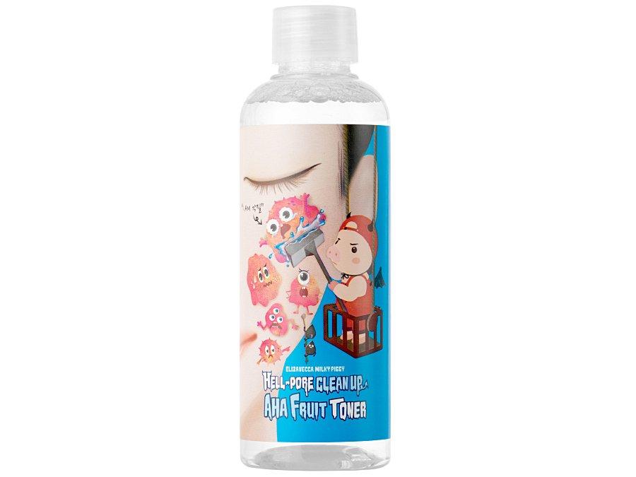 Пілінг-тонік з фруктовими кислотами Elizavecca Face Care Hell-Pore Clean Up Aha Fruit Toner 200 мл (16758Ab)