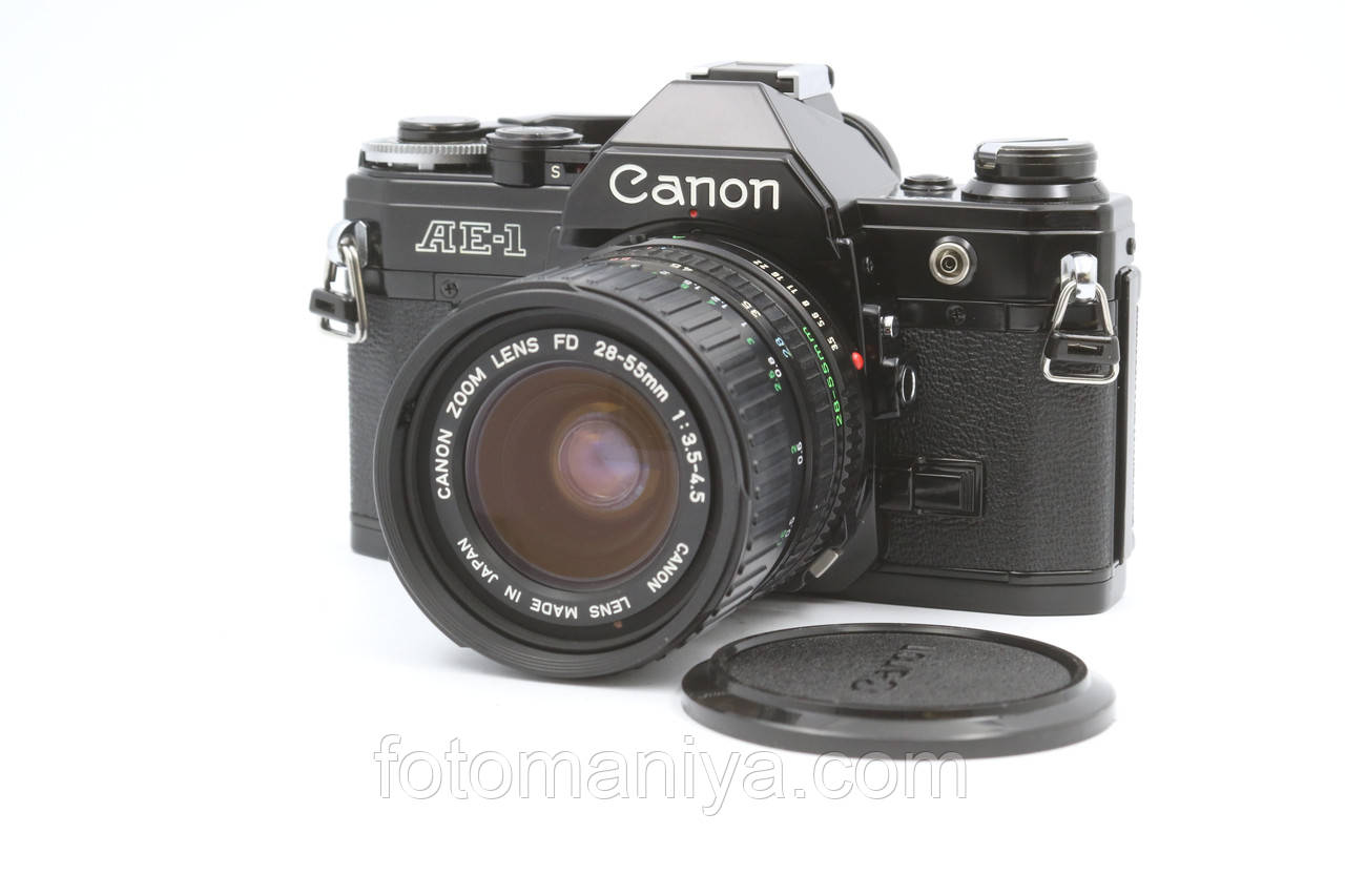 Canon AE-1 kit Canon FD 28-55mm f3.5-4.5