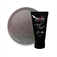 Акрил-гель ADORE Acryl Gel Shimmer №06 Gray Pearl 30 мл (17718Ab)