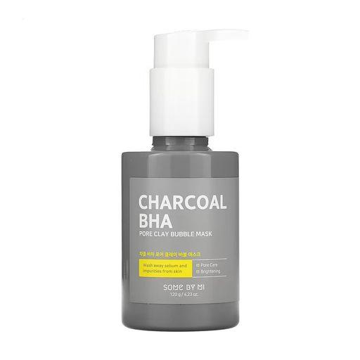 Маска-пінка для обличчя киснева Some By Mi Charcoal Bha Pore Clay Bubble 120 шт (21806Ab)