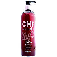 Шампунь для окрашенных волос CHI Rose Hip Oil Color Nurture Protecting Shampoo 739 мл (20084Ab)