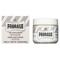 Крем до бритья для чувствительной кожи Proraso White Pre-Shaving Anti-Irritation Cream 100 мл (9180Ab)