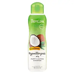 TropiClean Гіпоалергенний шампунь "Ніжний кокос" для кошенят і цуценят