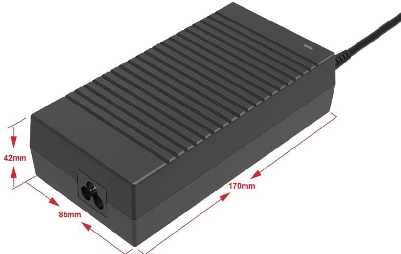 Блок питания для ноутбука Lenovo 20v 8.5a 170w Square tip 11.0x4.5mm (+pin) + Сетевой кабель (Kolega-Power) - фото 2 - id-p1859163808