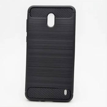 Чохол накладка Polished Carbon для Nokia 2 Black