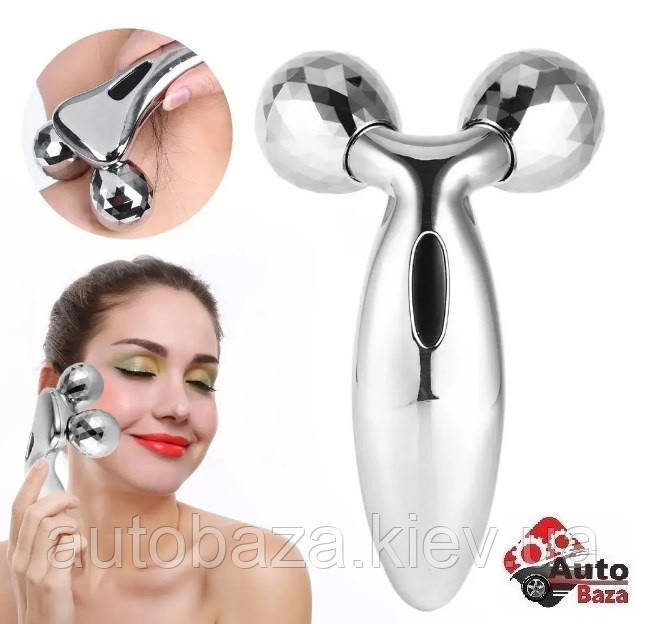 Роликовий масажер для обличчя і тіла 3D BODY Massager XC-300