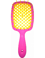 Щетка для волос Janeke Superbrush Розово-желтая (18966Ab)