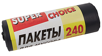 Пакети для сміття Super Choice LD 240л 5шт 100*120см