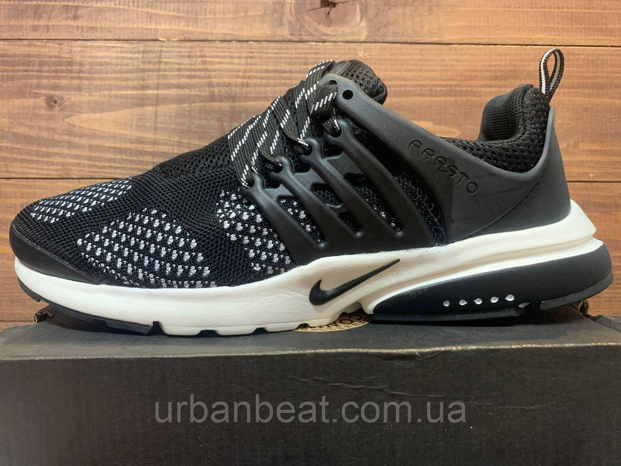 Чоловічі кросівки Nike Air Presto Black/White 44