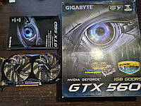 Видеокарта Gigabyte Nvidia GeForce GTX 560 - 1GB - 1024 MB - GDDR5 - 256 bit - DVI HDMImini