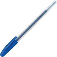 Ручка масляная (0.7 мм, синяя) EconoMix Line E10196-02