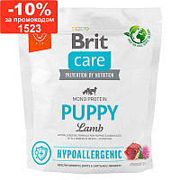 Brit Care (Брит Кеа) Dog Hypoallergenic Puppy - Сухой корм с ягненком для молодых собак всех пород 1 кг