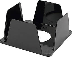 Куб для паперу "КіП" 9х9х4,5 чорний(12)(252)