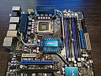 Топова материнська плата ASUS P5E64 WS Evolution / Сокет 775 / X48 / DDR3 + Термопаста