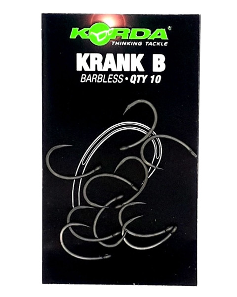 Гачки безбороді Korda Krank Hook Barbless 10, фото 1