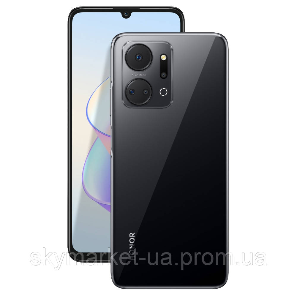 Смартфон Honor X7A 4/128GB Black (EU) (ID#1859232710), цена: 4667 ...