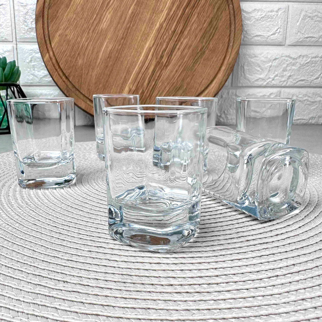 Скляні квадратні стопки 55 мл Uniglass Viva