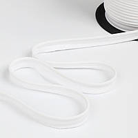 Кант матовий білий, поліестер