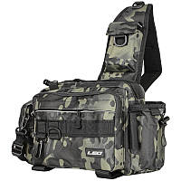 Сумка для рыболовных снастей LEO 28159 Black Camouflage 9шт