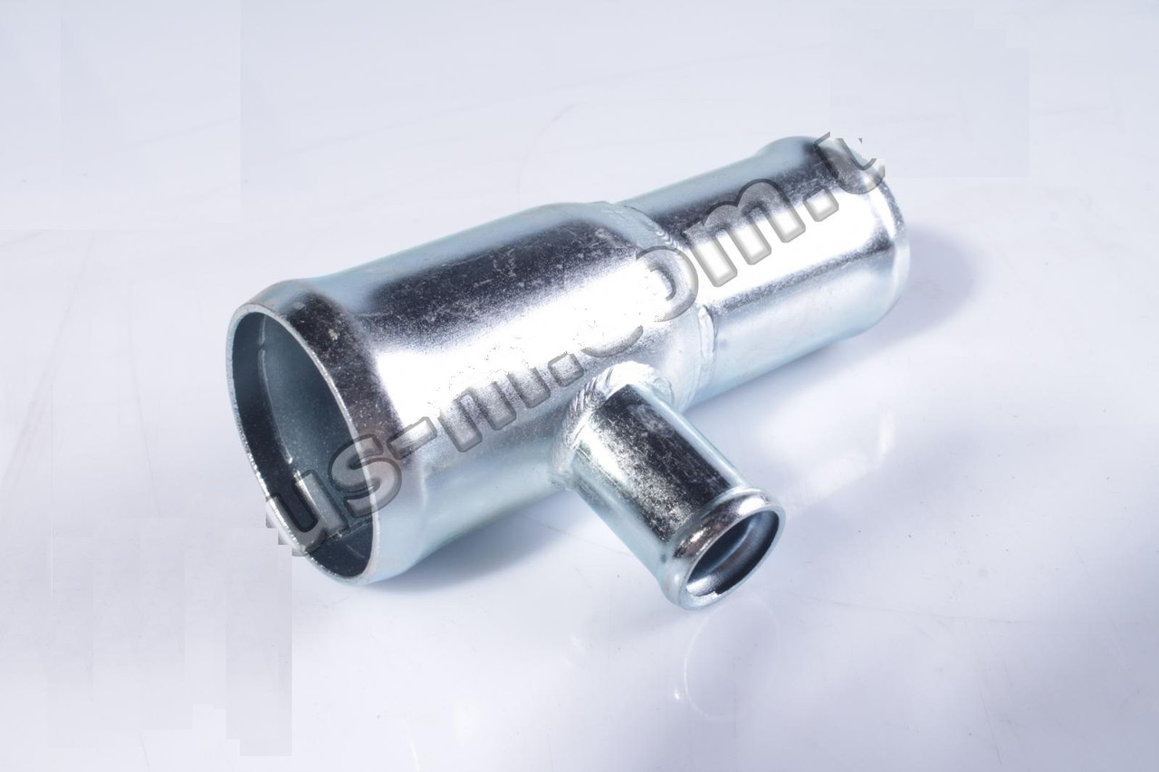 Трубка радиатора Газель, Волга отводящая (тройник) оцинкованный "Чайник ...