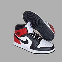 Кроссовки подростковые Nike Air Jordan 1 . Найк Джордан 1. высокие.кожанные