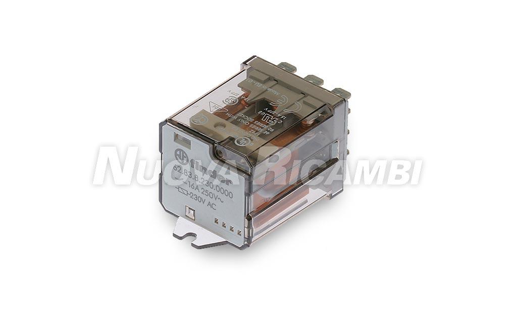 Контактна реле 230V AC 16А 3 контакта "FINDER 62.83.8.230.0000" - LA CIMBALI