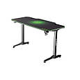 Геймерський ігровий стіл ULTRADESK Frag Desk Green PRF, фото 7