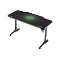 Геймерський ігровий стіл ULTRADESK Frag Desk Green PRF, фото 8