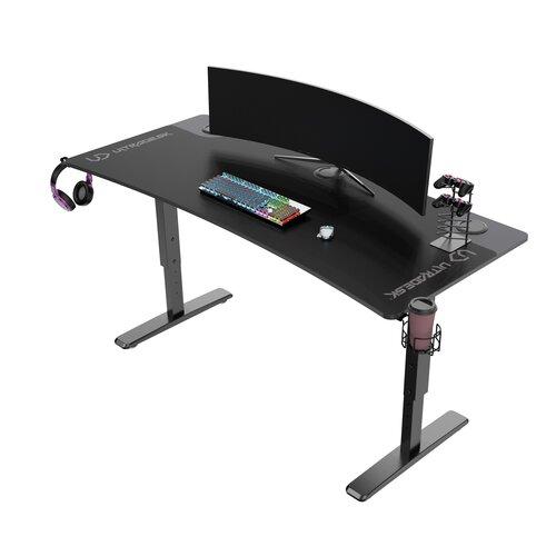 Геймерський ігровий стіл ULTRADESK Cruiser Чорний PRF