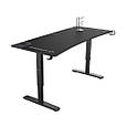 Геймерський ігровий стіл ULTRADESK Cruiser Чорний PRF, фото 4