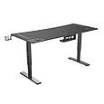 Геймерський ігровий стіл ULTRADESK Cruiser Чорний PRF, фото 5