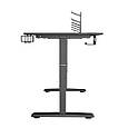 Геймерський ігровий стіл ULTRADESK Cruiser Чорний PRF, фото 6