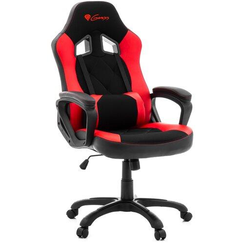 Крісло комп'ютерне GENESIS Nitro 330 чорно-червоне PRF