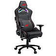 Крісло комп'ютерне ASUS ROG Chariot Armchair Black PRF, фото 4