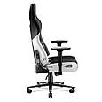 Крісло комп'ютерне DIABLO CHAIRS X-Player 2.0 сидіння (XL) біло-чорне PRF, фото 5