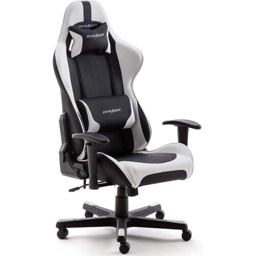 Крісло комп'ютерне DXRACER Formula FE32 чорно-біле PRF