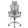 Крісло комп'ютерне DIABLO CHAIRS V-Basic біло-сіре PRF, фото 3