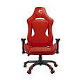 Крісло комп'ютерне WHITE SHARK Monza Red PRF, фото 2