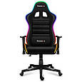 Крісло комп'ютерне HUZARO Force 6.0 RGB Mesh Armchair Black PRF, фото 10