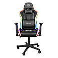 Крісло комп'ютерне TRUST GXT 716 Rizza RGB LED Chair Black PRF, фото 3