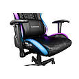 Крісло комп'ютерне TRUST GXT 716 Rizza RGB LED Chair Black PRF, фото 6