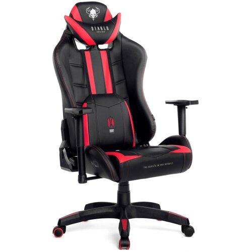 Крісло комп'ютерне DIABLO X-Ray S (Kids) Black-Red PRF